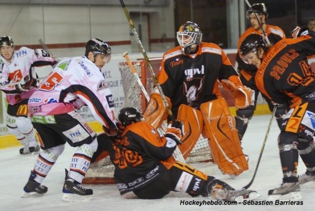 Photo hockey match Tours  - Amiens  le 13/01/2009