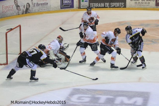 Photo hockey match Rouen - Epinal  le 08/09/2015