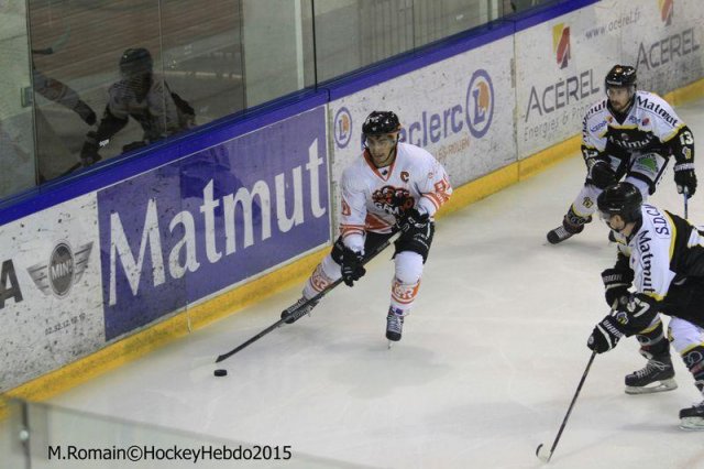 Photo hockey match Rouen - Epinal  le 08/09/2015