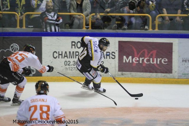Photo hockey match Rouen - Epinal  le 08/09/2015