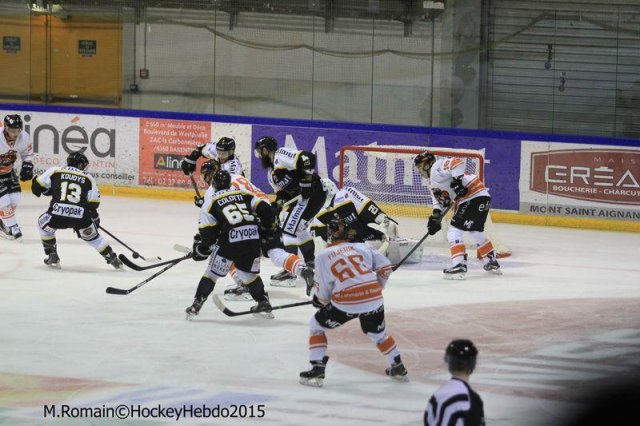 Photo hockey match Rouen - Epinal  le 08/09/2015