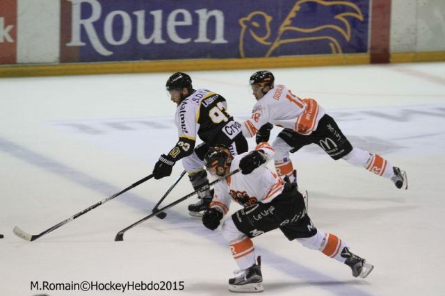 Photo hockey match Rouen - Epinal  le 08/09/2015