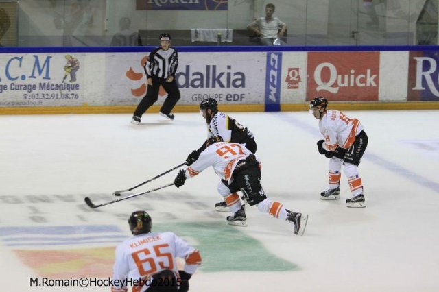 Photo hockey match Rouen - Epinal  le 08/09/2015
