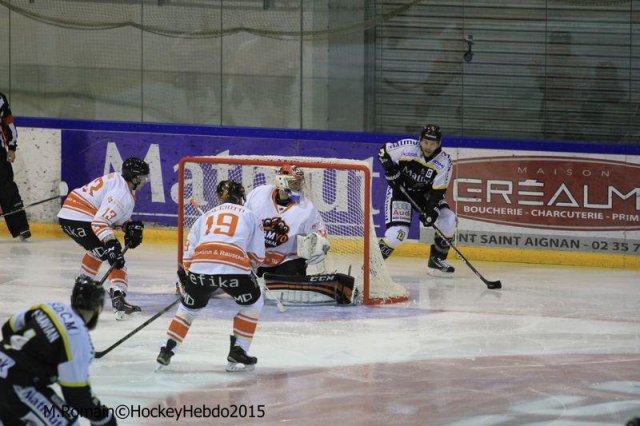 Photo hockey match Rouen - Epinal  le 08/09/2015