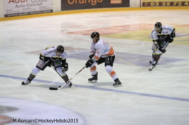 Photo hockey match Rouen - Epinal  le 08/09/2015