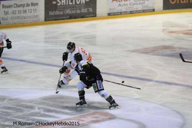 Photo hockey match Rouen - Epinal  le 08/09/2015
