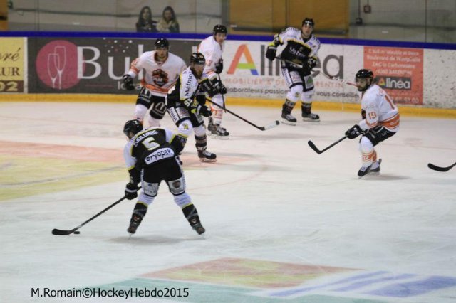 Photo hockey match Rouen - Epinal  le 08/09/2015