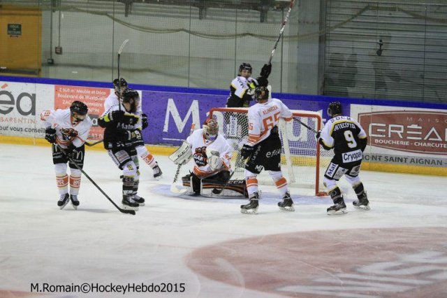 Photo hockey match Rouen - Epinal  le 08/09/2015