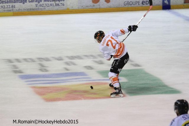 Photo hockey match Rouen - Epinal  le 08/09/2015