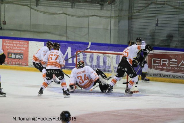 Photo hockey match Rouen - Epinal  le 08/09/2015