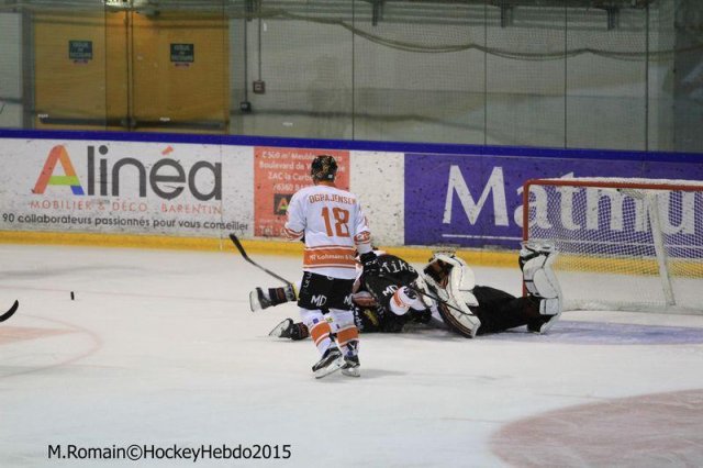 Photo hockey match Rouen - Epinal  le 08/09/2015