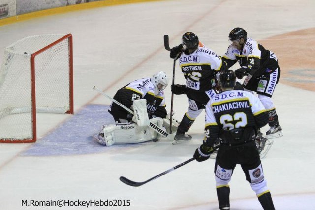 Photo hockey match Rouen - Epinal  le 08/09/2015