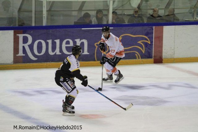 Photo hockey match Rouen - Epinal  le 08/09/2015