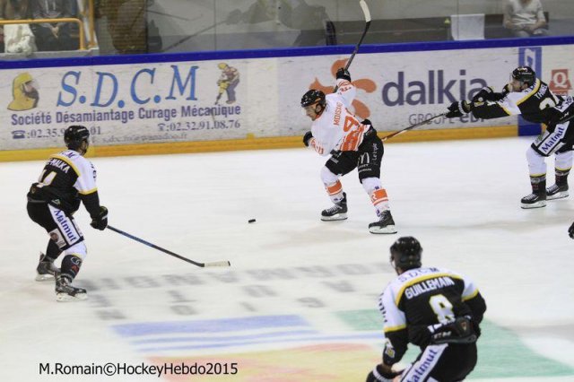 Photo hockey match Rouen - Epinal  le 08/09/2015