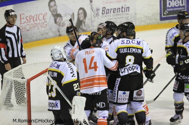 Photo hockey match Rouen - Epinal  le 08/09/2015