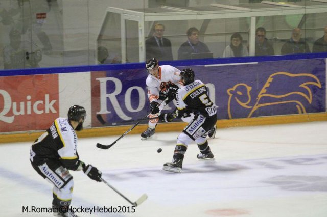 Photo hockey match Rouen - Epinal  le 08/09/2015
