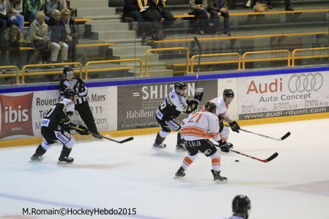 Photo hockey match Rouen - Epinal  le 08/09/2015