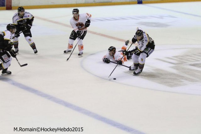 Photo hockey match Rouen - Epinal  le 08/09/2015