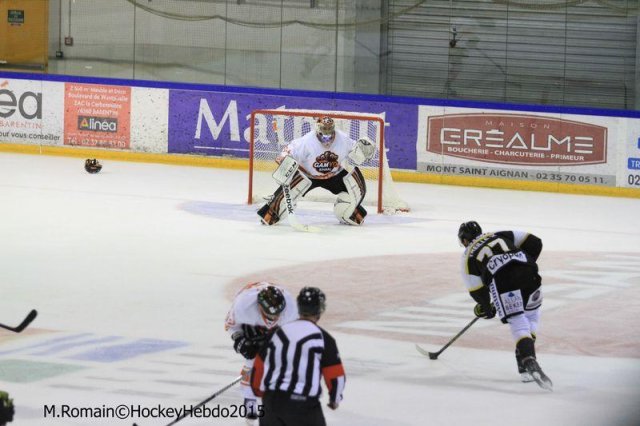 Photo hockey match Rouen - Epinal  le 08/09/2015