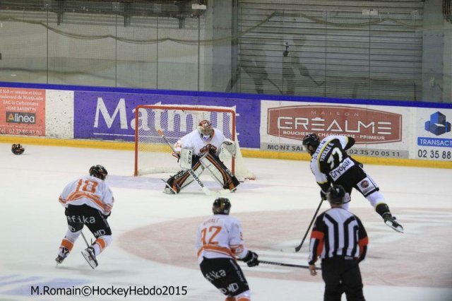 Photo hockey match Rouen - Epinal  le 08/09/2015