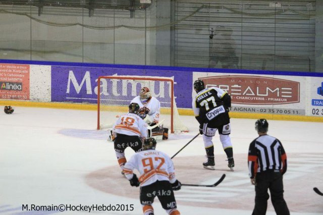 Photo hockey match Rouen - Epinal  le 08/09/2015