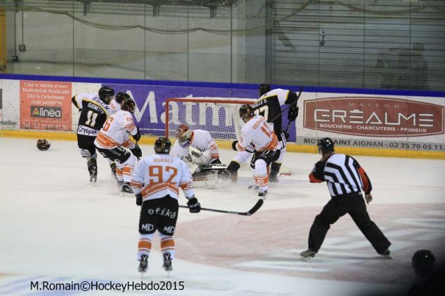 Photo hockey match Rouen - Epinal  le 08/09/2015