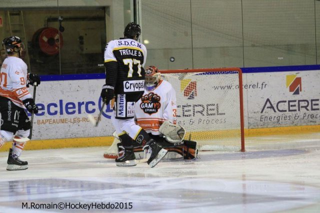 Photo hockey match Rouen - Epinal  le 08/09/2015