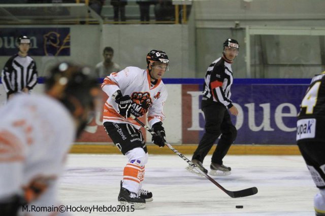 Photo hockey match Rouen - Epinal  le 08/09/2015
