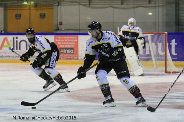 Photo hockey match Rouen - Epinal  le 08/09/2015