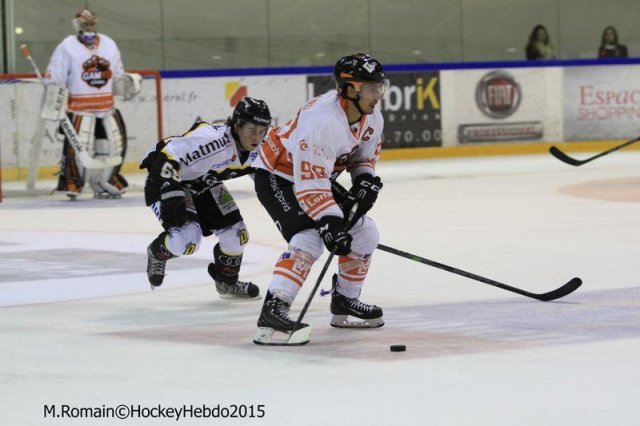 Photo hockey match Rouen - Epinal  le 08/09/2015