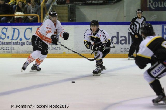 Photo hockey match Rouen - Epinal  le 08/09/2015
