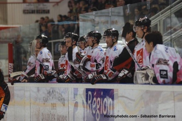 Photo hockey match Tours  - Amiens  le 13/01/2009