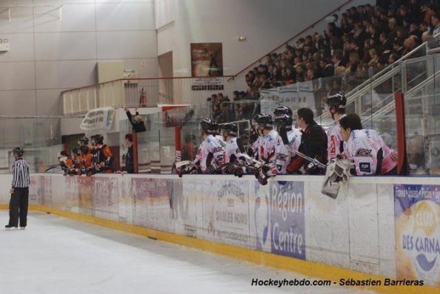 Photo hockey match Tours  - Amiens  le 13/01/2009