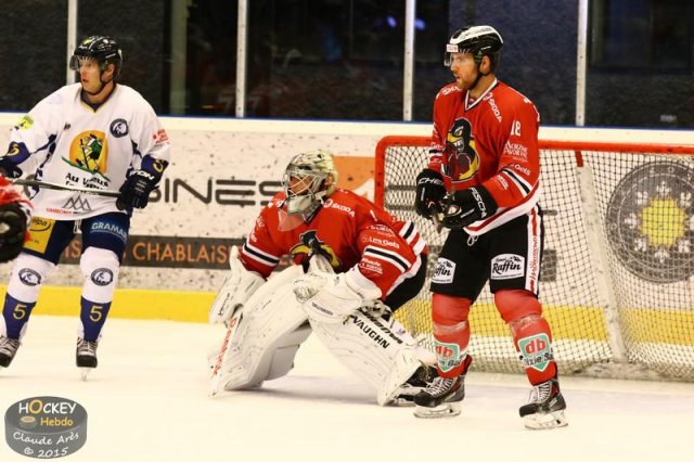 Photo hockey match Morzine-Avoriaz - Chamonix  le 08/09/2015