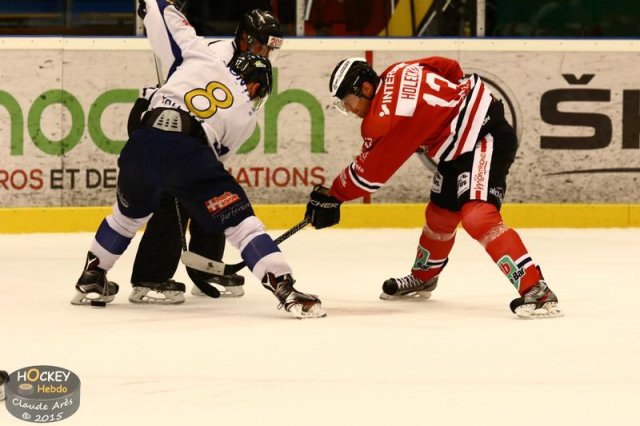 Photo hockey match Morzine-Avoriaz - Chamonix  le 08/09/2015