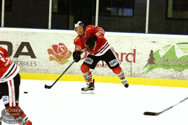 Photo hockey match Morzine-Avoriaz - Chamonix  le 08/09/2015