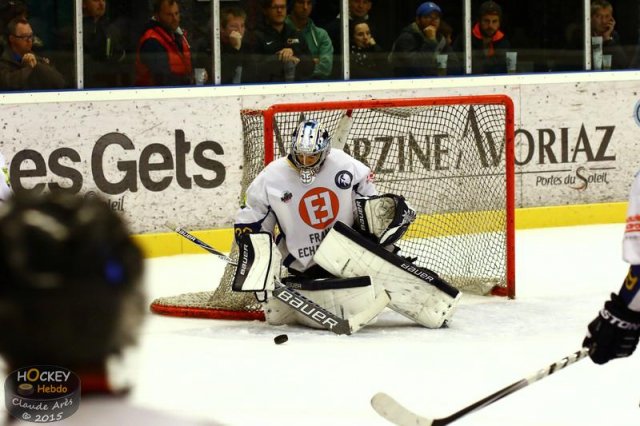 Photo hockey match Morzine-Avoriaz - Chamonix  le 08/09/2015