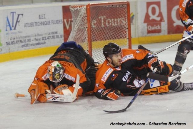 Photo hockey match Tours  - Amiens  le 13/01/2009