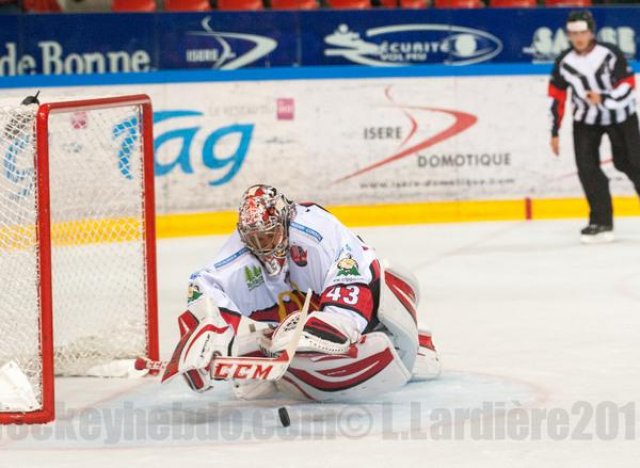 Photo hockey match Grenoble  - Briançon  le 08/09/2015