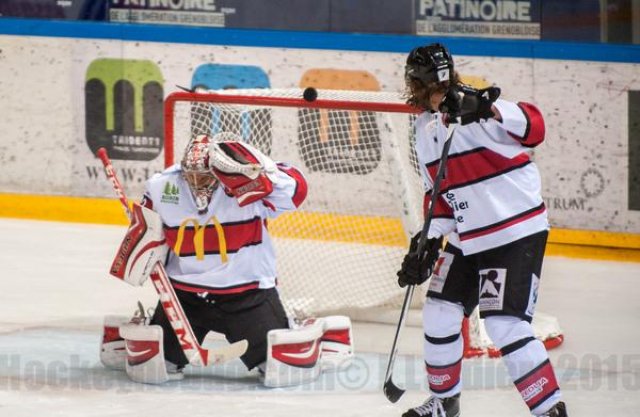 Photo hockey match Grenoble  - Briançon  le 08/09/2015
