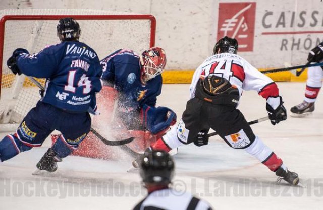 Photo hockey match Grenoble  - Briançon  le 08/09/2015