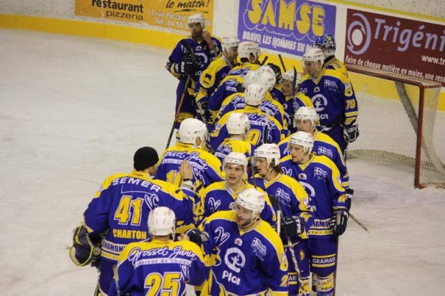 Photo hockey match Chamonix  - Villard-de-Lans le 13/01/2009