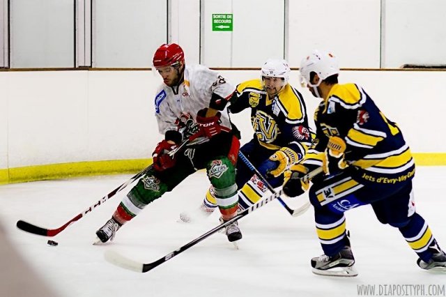 Photo hockey match Evry / Viry - Cergy-Pontoise le 12/09/2015