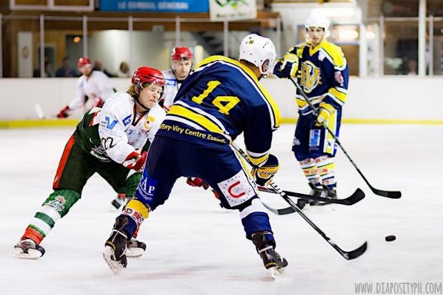 Photo hockey match Evry / Viry - Cergy-Pontoise le 12/09/2015
