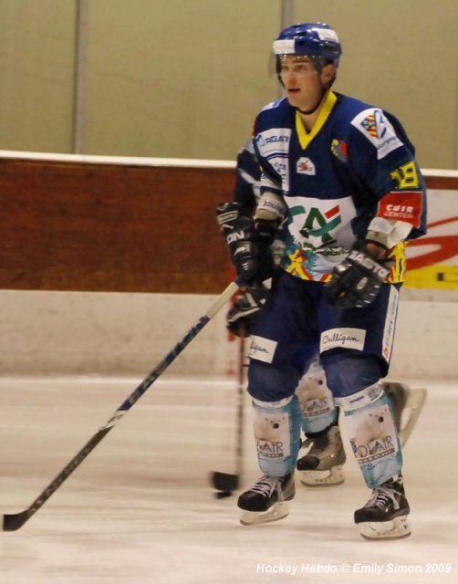 Photo hockey match Dijon  - Mont-Blanc le 13/01/2009