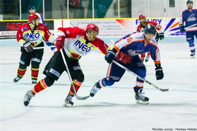 Photo hockey match Clermont-Ferrand - Meudon le 12/09/2015