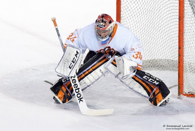 Photo hockey match Lyon - Epinal  le 19/09/2015
