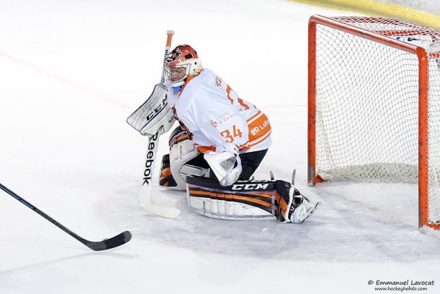 Photo hockey match Lyon - Epinal  le 19/09/2015