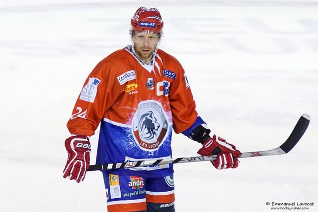 Photo hockey match Lyon - Epinal  le 19/09/2015