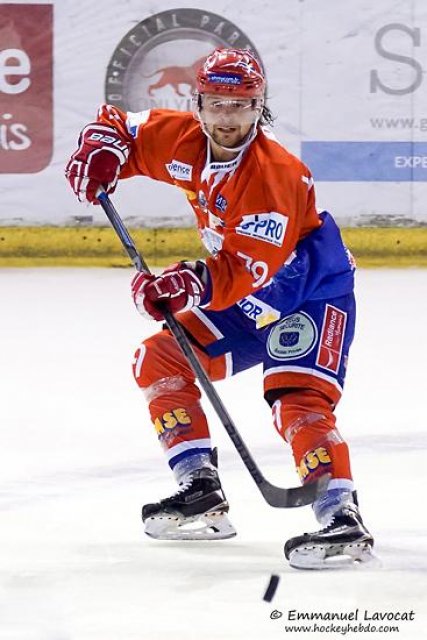 Photo hockey match Lyon - Epinal  le 19/09/2015